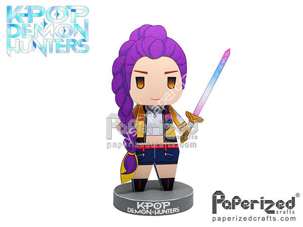KPop Demon Hunters: Rumi Paperized
