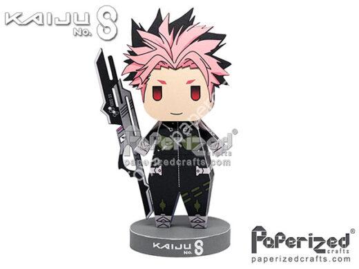 Mô hình giấy Kaiju No. 8: Gen Narumi Paperized - ảnh 2 - đồ chơi giấy thủ công PaperCraft VN