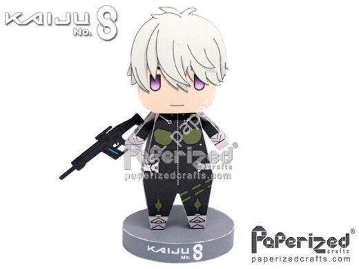 Mô hình giấy Kaiju No. 8: Reno Ichikawa Paperized - ảnh 2 - đồ chơi giấy thủ công PaperCraft VN