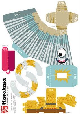 Mô hình giấy Karakasa - đồ chơi giấy thủ công PaperCraft VN