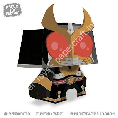 Mô hình giấy Kamen Rider Agito Papercraft - đồ chơi giấy thủ công PaperCraft VN