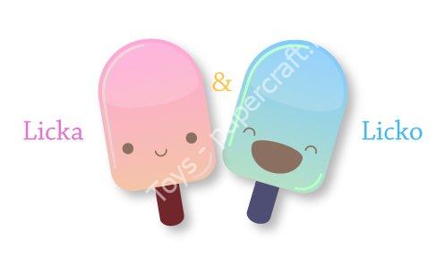 Mô hình giấy The Cool Couple - đồ chơi giấy thủ công PaperCraft VN