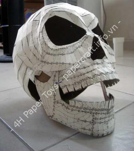 Mô hình giấy Mad Skull Papercraft - ảnh 2 - đồ chơi giấy thủ công PaperCraft VN