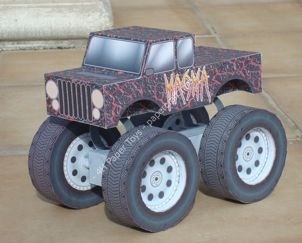 Monster Truck - Magma Custom