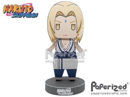 Mô hình giấy Naruto: Shippuden – Tsunade Paperized - ảnh 2 - đồ chơi giấy thủ công PaperCraft VN
