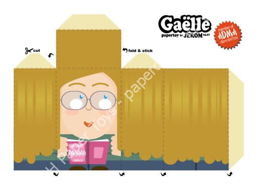 Mô hình giấy ADMA 2 – Gaelle - ảnh 2 - đồ chơi giấy thủ công PaperCraft VN
