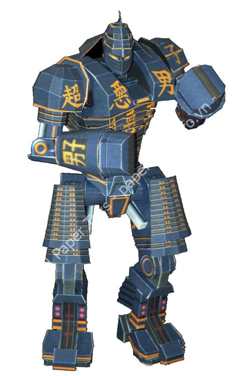 Mô hình giấy Real Steel: Noisy Boy Paper Model - ảnh 2 - đồ chơi giấy thủ công PaperCraft VN