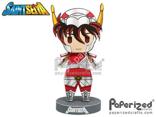 Mô hình giấy Saint Seiya: Pegasus Seiya Paperized - đồ chơi giấy thủ công PaperCraft VN