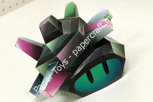 Mô hình giấy Spatoon: Super Sea Snail (Super Sazae) Papercraft - ảnh 2 - đồ chơi giấy thủ công PaperCraft VN