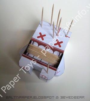 Mô hình giấy Voodoo Stubey - đồ chơi giấy thủ công PaperCraft VN