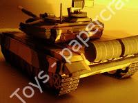 Mô hình giấy T-90 Tank papermodel - đồ chơi giấy thủ công PaperCraft VN