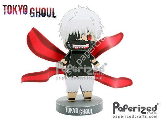 Mô hình giấy Tokyo Ghoul: Ken Kaneki Paperized - đồ chơi giấy thủ công PaperCraft VN