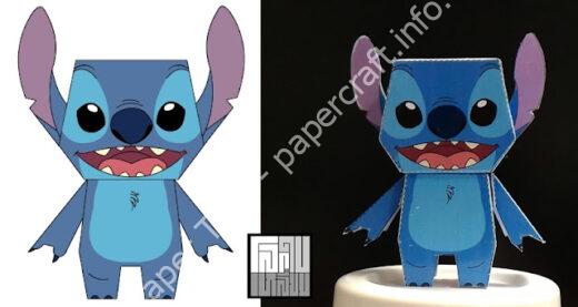 Mô hình giấy Stitch - đồ chơi giấy thủ công PaperCraft VN