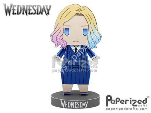 Mô hình giấy Wednesday: Enid Sinclair Paperized - ảnh 2 - đồ chơi giấy thủ công PaperCraft VN