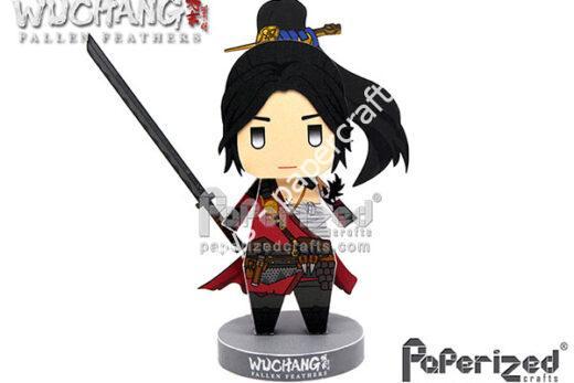 Mô hình giấy Wuchang: Fallen Feathers – Bai Ziyun Official Papercraft - đồ chơi giấy thủ công PaperCraft VN