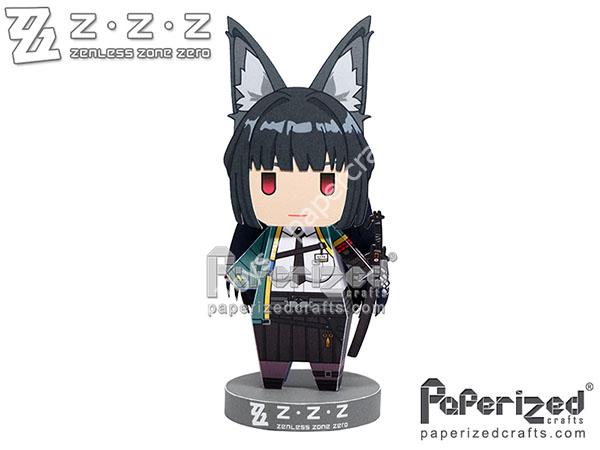 Zenless Zone Zero: Hoshimi Miyabi Paperized