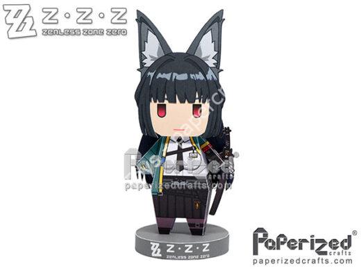 Mô hình giấy Zenless Zone Zero: Hoshimi Miyabi Paperized - đồ chơi giấy thủ công PaperCraft VN
