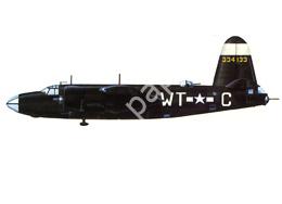 Mô hình giấy Martin Marauder – B-26 “White WTC” USAAF, 1944 - đồ chơi giấy thủ công PaperCraft VN