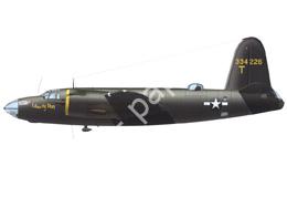 Mô hình giấy Martin Marauder – B-26 “Liberty Run” USAAF, 1943 - đồ chơi giấy thủ công PaperCraft VN