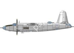 Mô hình giấy Martin Marauder – Basic paint scheme silver for you to create your own version - đồ chơi giấy thủ công PaperCraft VN