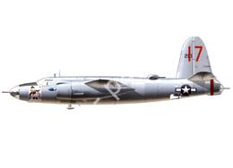 Mô hình giấy Martin Marauder – B-26 “Stud Duck” USAAF, 1944 - đồ chơi giấy thủ công PaperCraft VN