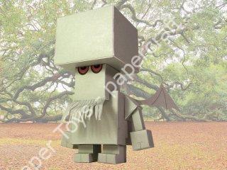 Mô hình giấy “Brickthulhu” - đồ chơi giấy thủ công PaperCraft VN