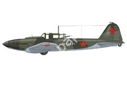 Mô hình giấy Il-2 Sturmovik – Il-2M3 , For the USSR! V-VS, 1944 - đồ chơi giấy thủ công PaperCraft VN