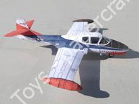 Mô hình giấy Cessna 407 – cockpit - đồ chơi giấy thủ công PaperCraft VN