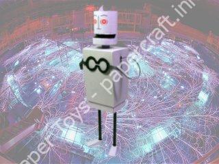 Mô hình giấy “Clango Cyclotron” - đồ chơi giấy thủ công PaperCraft VN