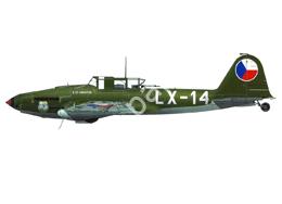 Mô hình giấy Il-2 Sturmovik – Avia B.31, Czechoslovak Air Force 3rd Attack Regiment, ”Ostrava” - đồ chơi giấy thủ công PaperCraft VN