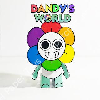 Mô hình giấy Dandy’s World Papercraft - đồ chơi giấy thủ công PaperCraft VN