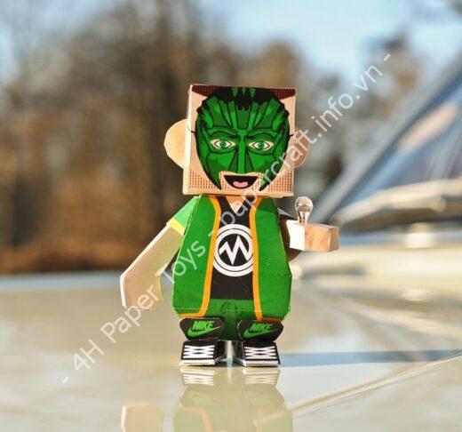 Mô hình giấy Marsimoto Dumpy Papertoy - đồ chơi giấy thủ công PaperCraft VN