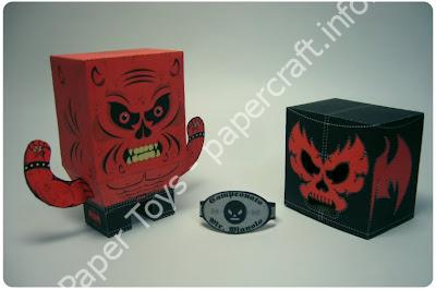 Mô hình giấy EL MALIGNO - đồ chơi giấy thủ công PaperCraft VN