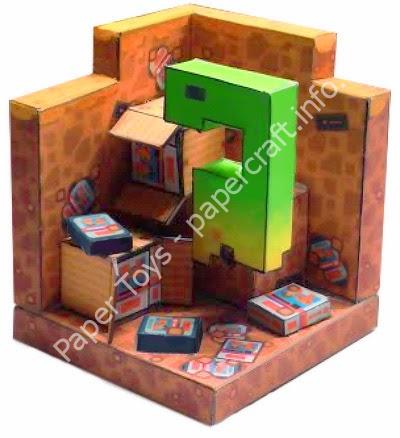 Mô hình giấy E.T. – Atari 2600 - ảnh 2 - đồ chơi giấy thủ công PaperCraft VN