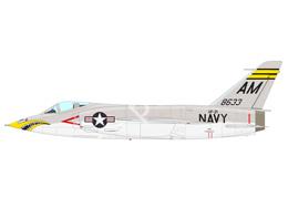 Mô hình giấy Grumman F11F-1 Tiger – VF-21 Machbusters (Short nose) U.S. Navy, NAS Oceania, 1957 - đồ chơi giấy thủ công PaperCraft VN
