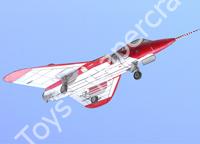 Mô hình giấy Douglas F5D Skylancer – cockpit - đồ chơi giấy thủ công PaperCraft VN