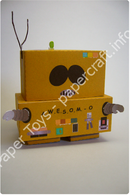 Mô hình giấy SOUTH PARK – A.W.E.S.O.M. – O - đồ chơi giấy thủ công PaperCraft VN