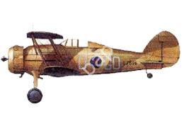 Mô hình giấy Gloster Gladiator – Royal Air Force Desert Camouflage Iraq, 1943 Download zipped pdf / 1 page / 1.5mb / downloaded 1985 times - đồ chơi giấy thủ công PaperCraft VN