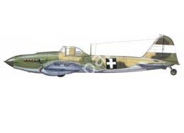 Mô hình giấy Il-2 Sturmovik – Il-2, Royal Hungarian Air Force Captured plane, 1942 - đồ chơi giấy thủ công PaperCraft VN