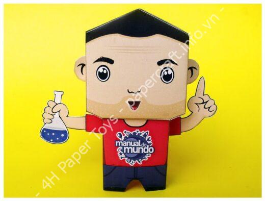 Mô hình giấy Ibere Papertoy - đồ chơi giấy thủ công PaperCraft VN