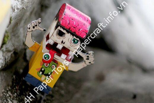 Mô hình giấy jombi - đồ chơi giấy thủ công PaperCraft VN