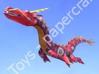 Mô hình giấy Lucky Dragon – Paint-it-yourself Version - đồ chơi giấy thủ công PaperCraft VN