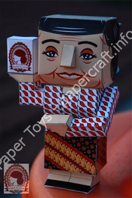 Mô hình giấy Ma’icih papertoy - đồ chơi giấy thủ công PaperCraft VN