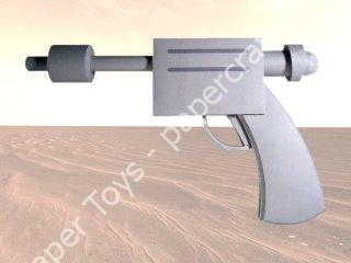 Mô hình giấy Marvin’s Ray Gun - ảnh 2 - đồ chơi giấy thủ công PaperCraft VN