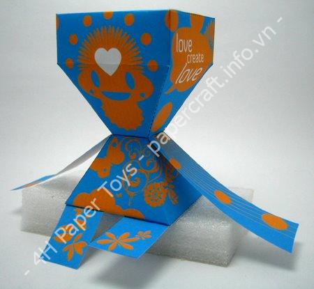 Mô hình giấy Meempee - đồ chơi giấy thủ công PaperCraft VN