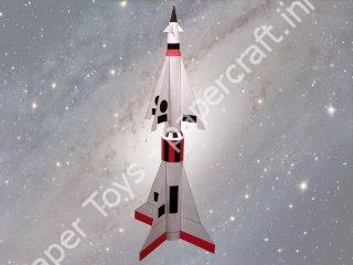 Mô hình giấy “Missile Command” - đồ chơi giấy thủ công PaperCraft VN