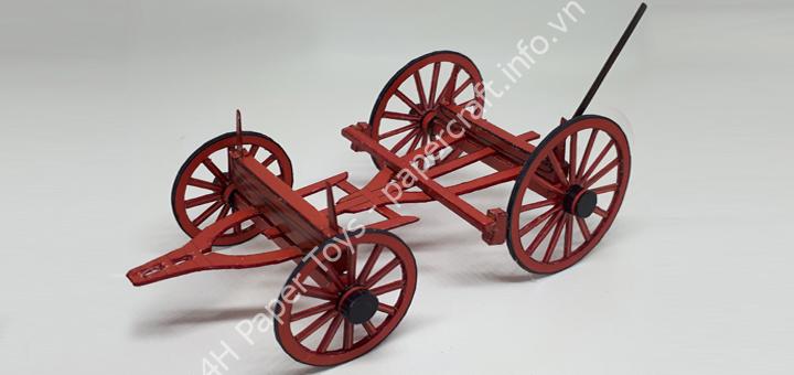 1800 CONESTOGA WAGON – Paper model 1/35 scale