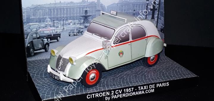 2 CV COLLECTION – Paper model 1/35 scale