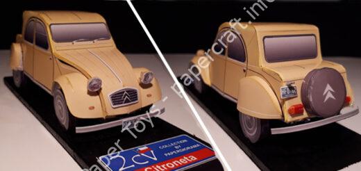 2 CV COLLECTION VOL.4 - đồ chơi giấy thủ công PaperCraft VN