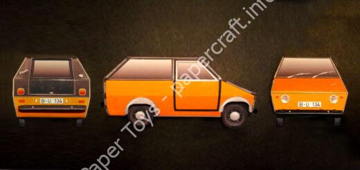 AWS Shopper 250 1971 paper model (1:35 scale) - đồ chơi giấy thủ công PaperCraft VN